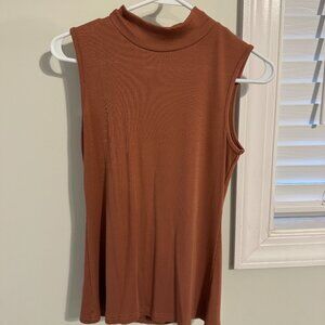 Ladies Mock Neck Turtle Neck Top